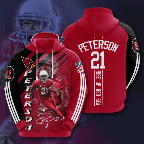 Arizona Cardinals Patrick Peterson 41 Unisex 3D Hoodie Gift For Fans