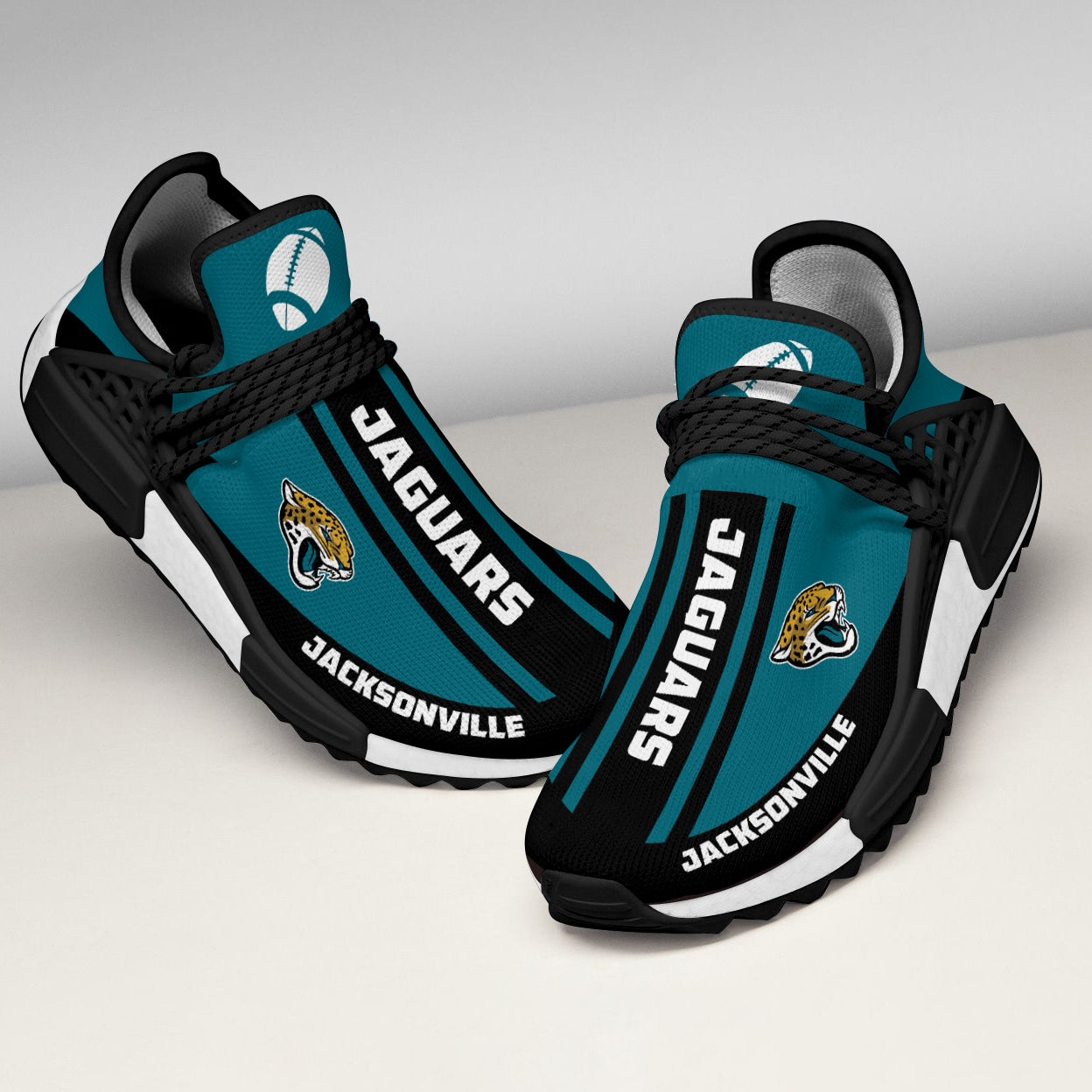 Fashion Jacksonville Jaguars Human Race Shoes