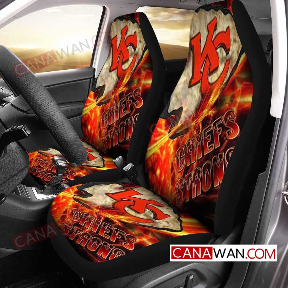 Kansas City Chiefs Style258 3D Customized Personalized Car Seat Cover