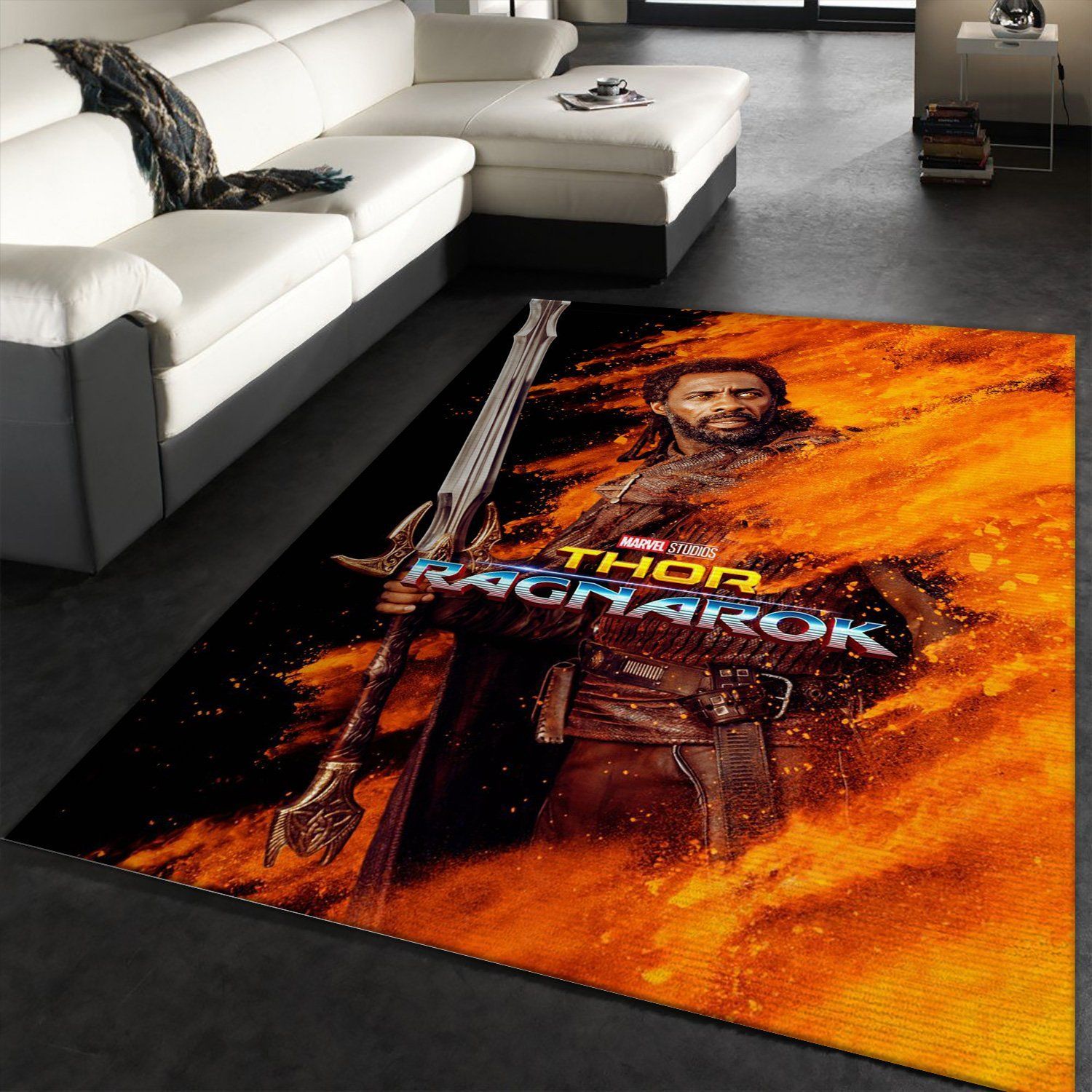 Thor Ragnarok Heimdall Area Rug For Christmas, Gift for fans, Family Gift US Decor