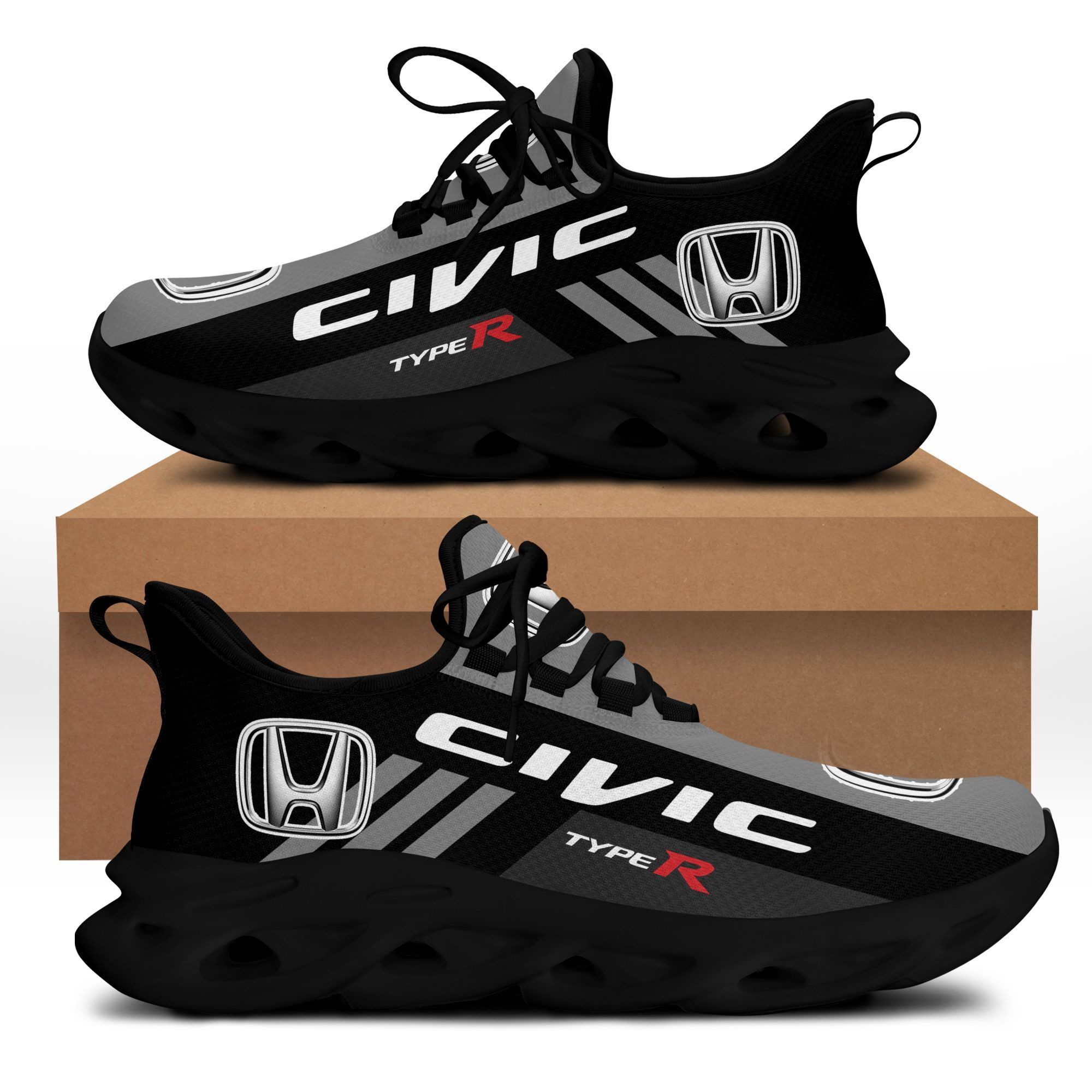 Honda Civic Type R Bs Running Shoes Ver 1 (Grey)