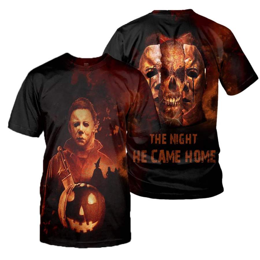 3D All Over Printed Michael Myers Halloween Clothes 16