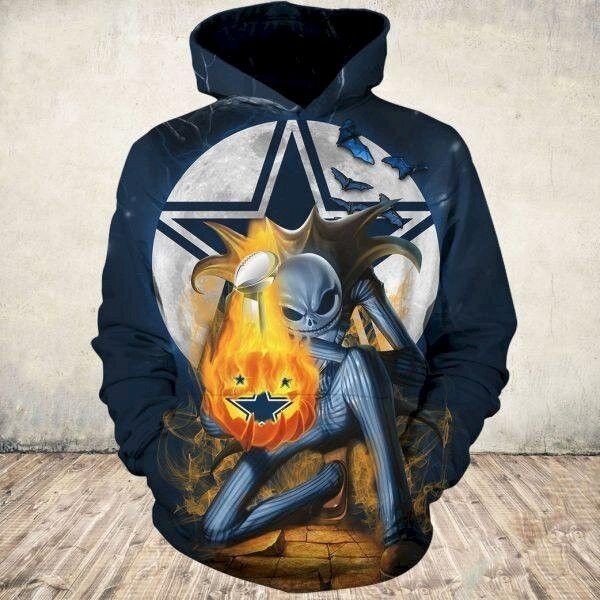 Dallas Cowboys Jack New  S1560 48 Unisex 3D Hoodie Gift For Fans