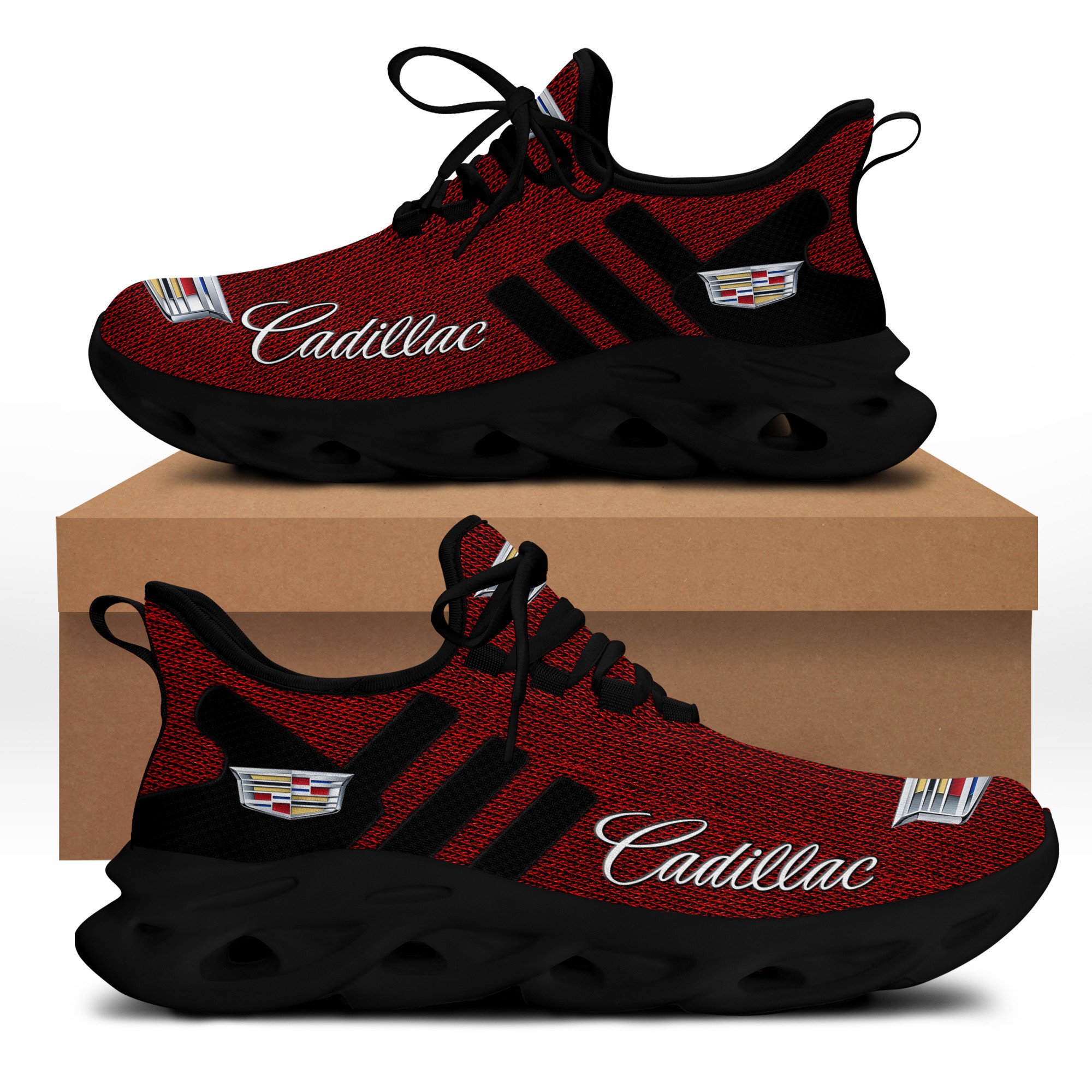 Cadillac Bs Running Shoes Ver 1 (Red)