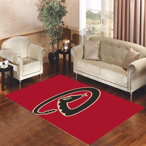 Arizona Diamondbacks Living Room Carpet Rugs - Yourtshirtman MLB Collection