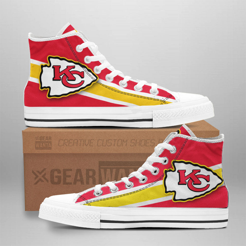 Kansas City Chiefs Custom Sneakers For Fans