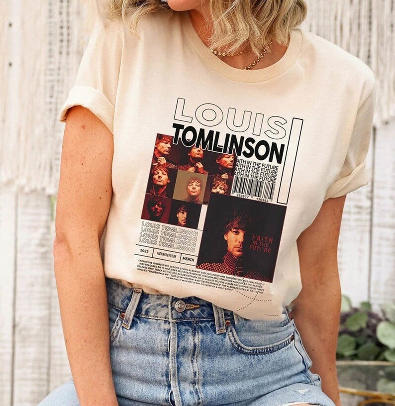 Louis Tomlinson Vintage Shirt, Faith In The Future Louis Shirt, North America Tour Shirt, Louis Tomlinson Tour Shirt