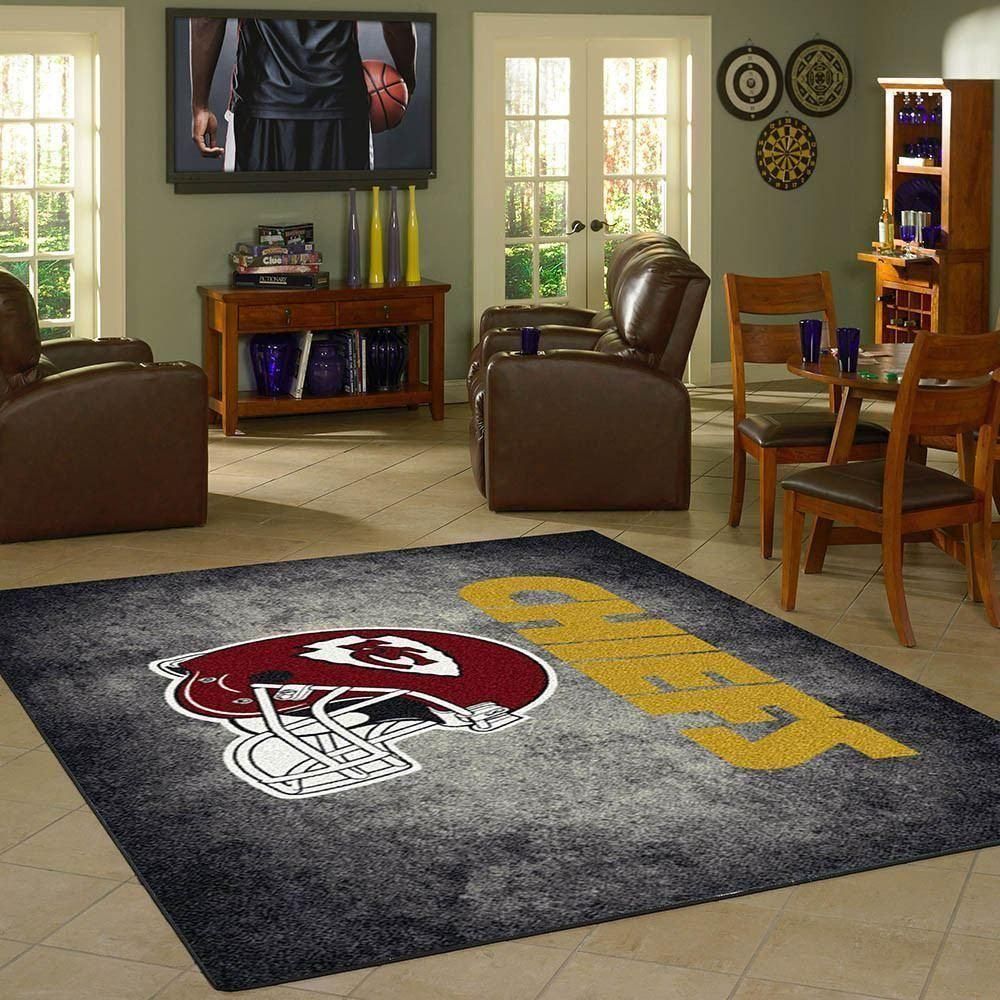 Kansas City Chiefs Rug, Football Rug Floor Decor The Us Decor