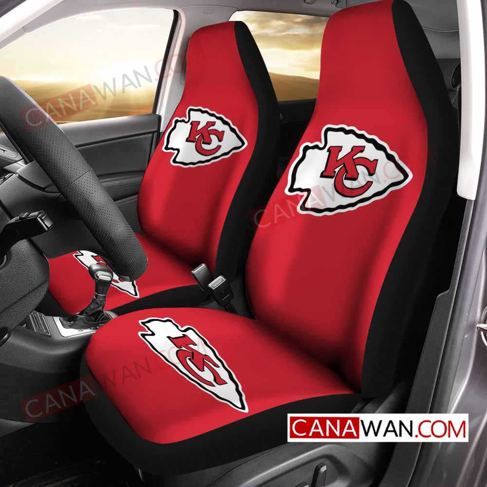 Kansas City Chiefs Style097 3D Customized Personalized Car Seat Cover