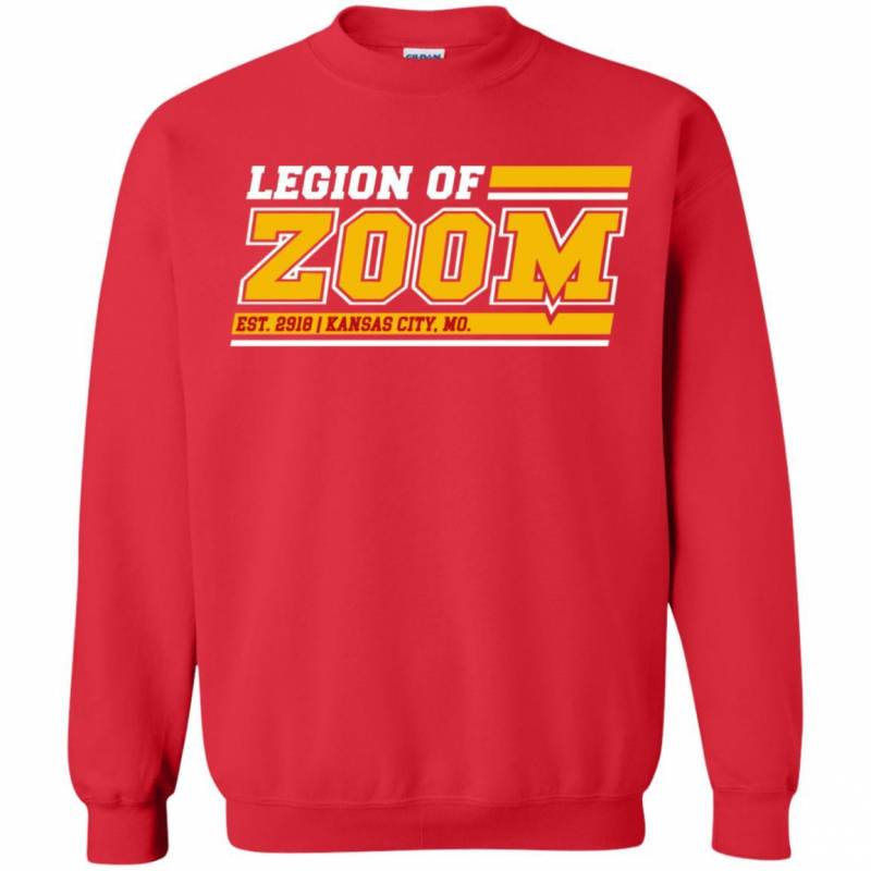 Legion Of Zoom Kansas City Chiefs Football Sweatshirt