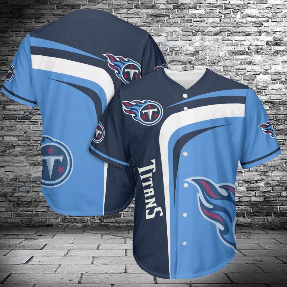 Tennessee Titans Baseball Jersey 448