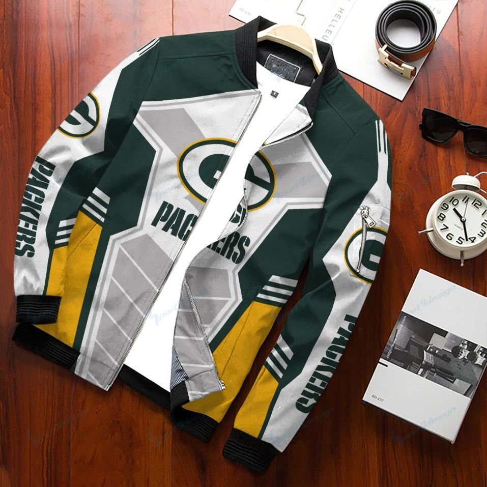 Green Bay Packers Bomber Jacket 360