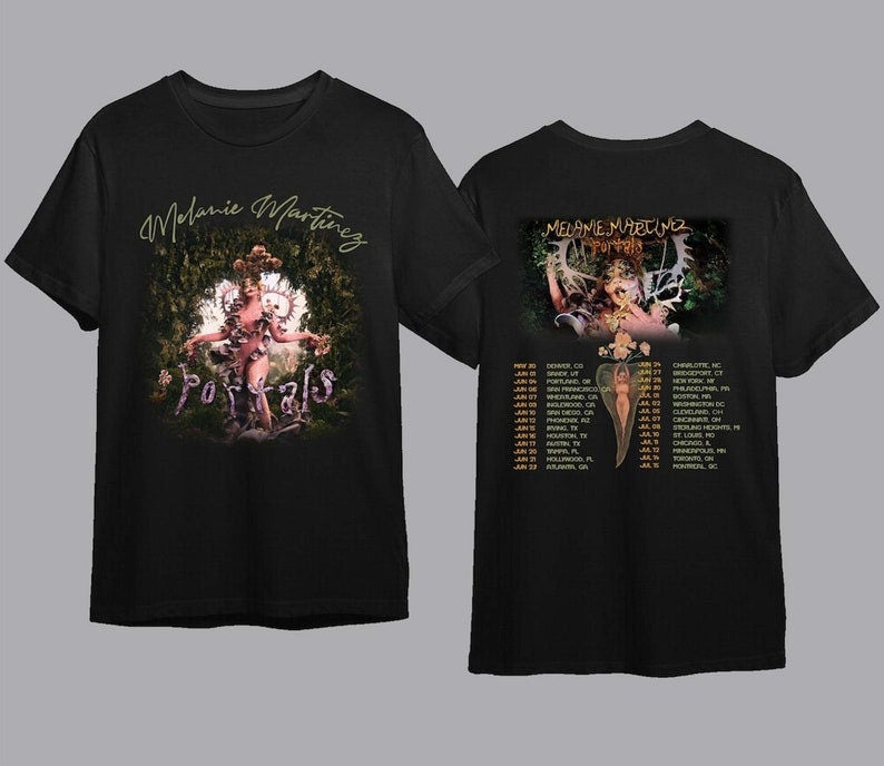 Melanie Shirt, Portals World Tour 2023 Shirt, Portals Album Shirt, Melanie Singer Sweatshirt, American Singer Shirt, Melanie Martinez Merch