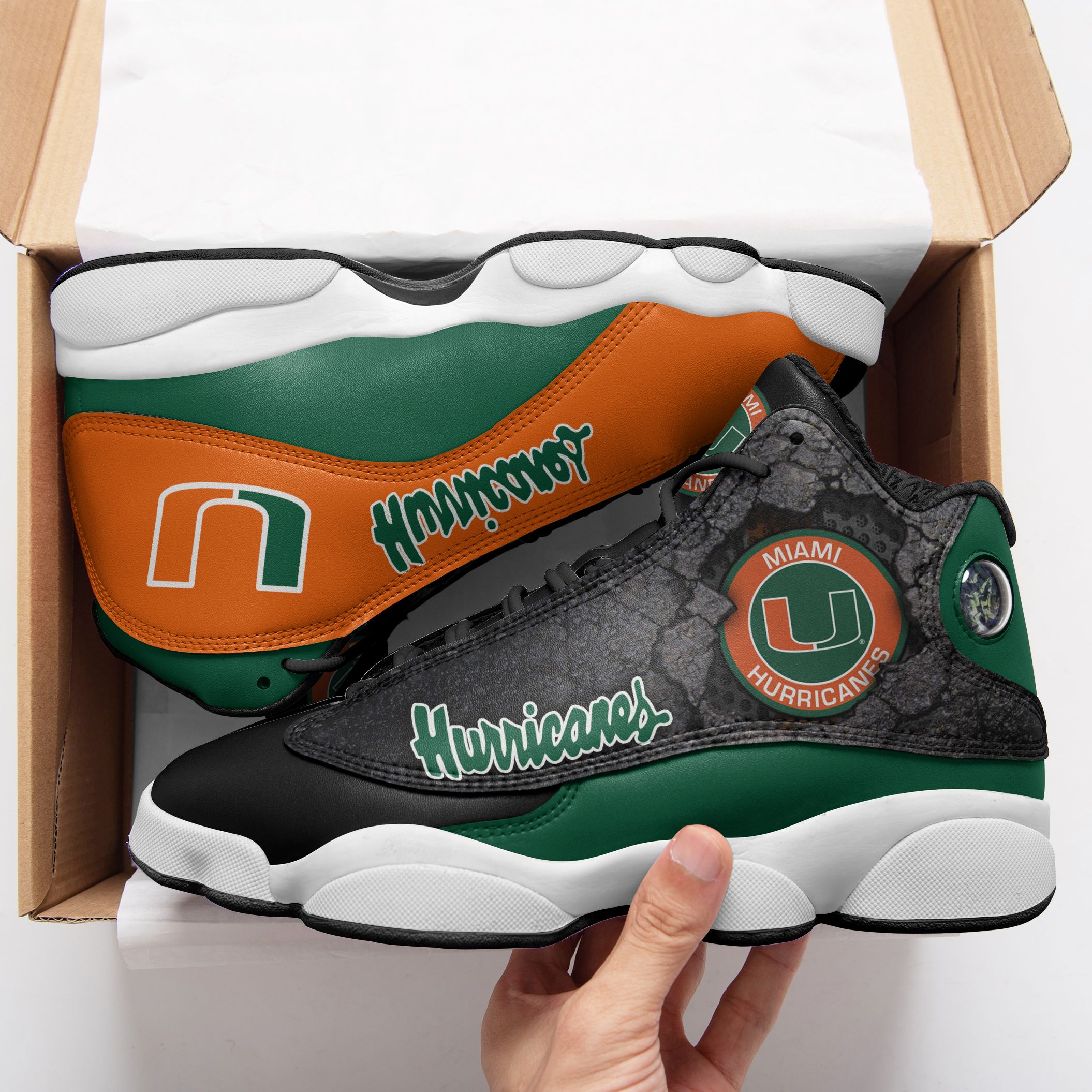 Miami Hurricanes AJD13 Sneakers 850