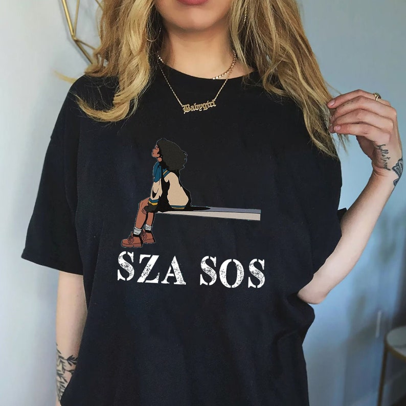 90S Shirt, Retro Sza Shirt, Good Days Graphic Tee, Sza Merch, Sos Tour 2023, Kill Bill Tee, Gifts For Rnb Lovers