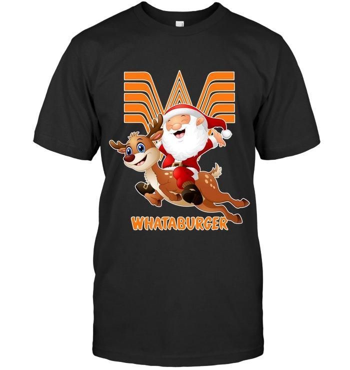 Whataburger Christmas Santa Riding R &hellip;