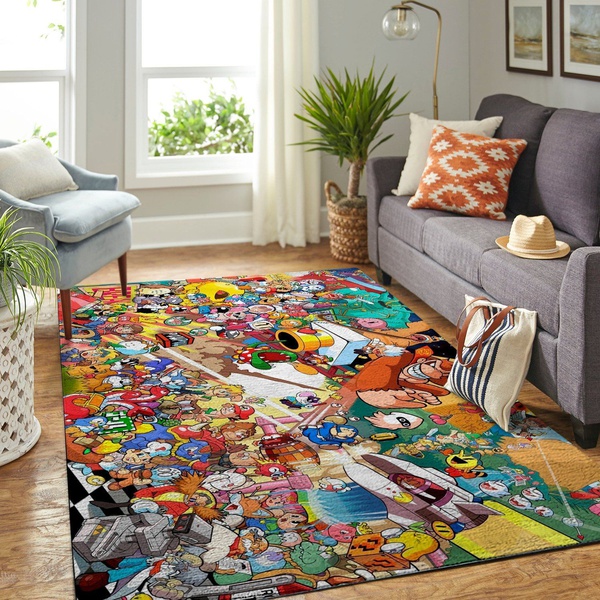 Super Smash Bros Area Rug / Gaming GFD 19122310 - Themarketfarmer