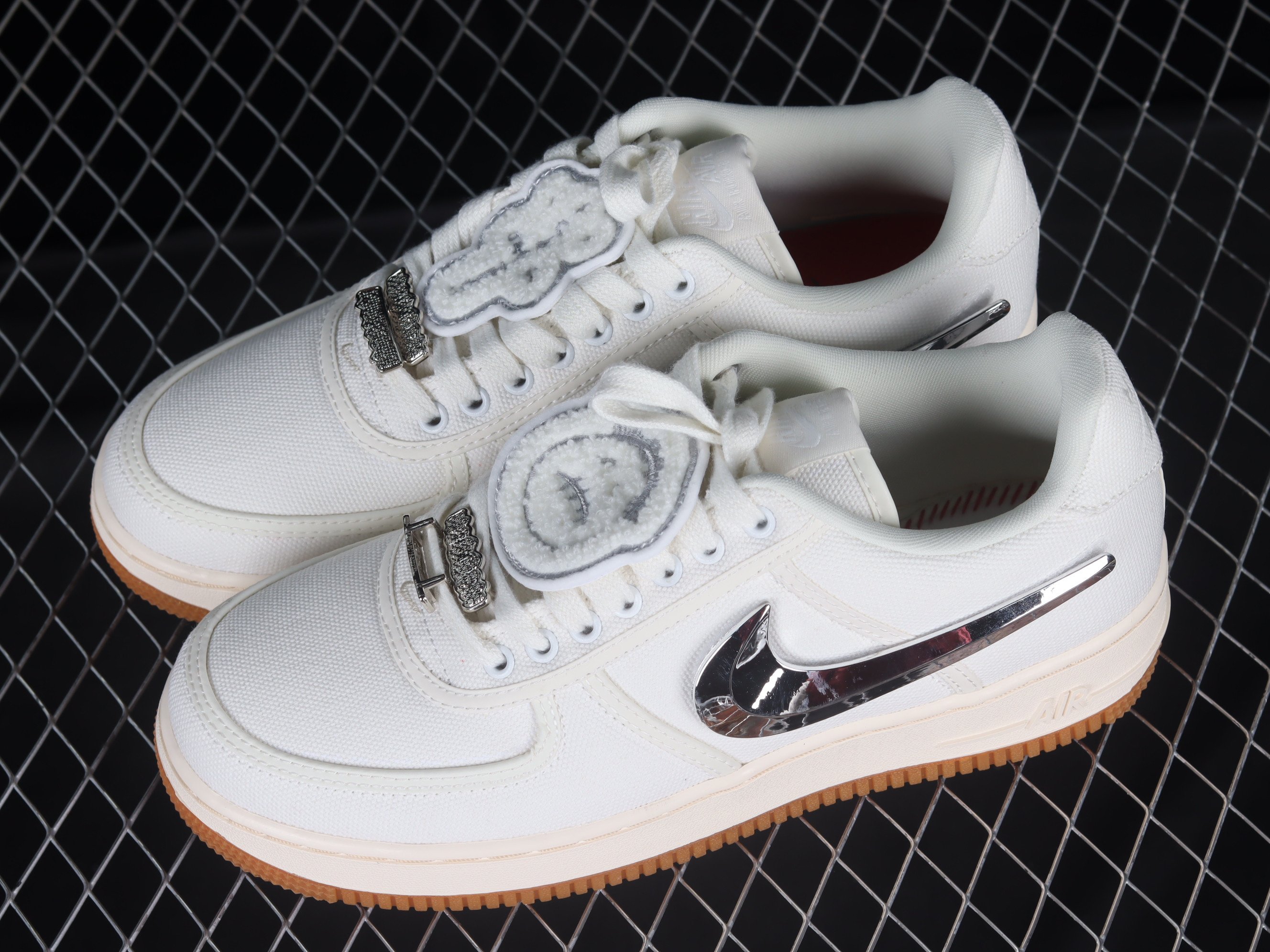 Travis Scott x Air Force 1 ‘Sail’ Shoes Sneakers SNK322966649