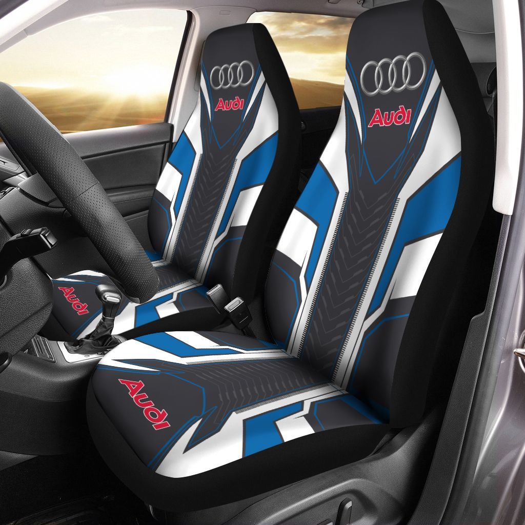 Audi NTH-HA Car Seat Cover (Set of 2) Ver 1 (Blue)