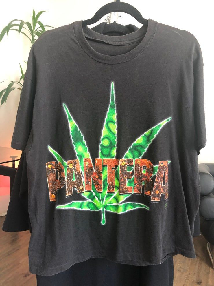 Vintage 1990 S Pantera World Tour Single Stitch Band Shirt