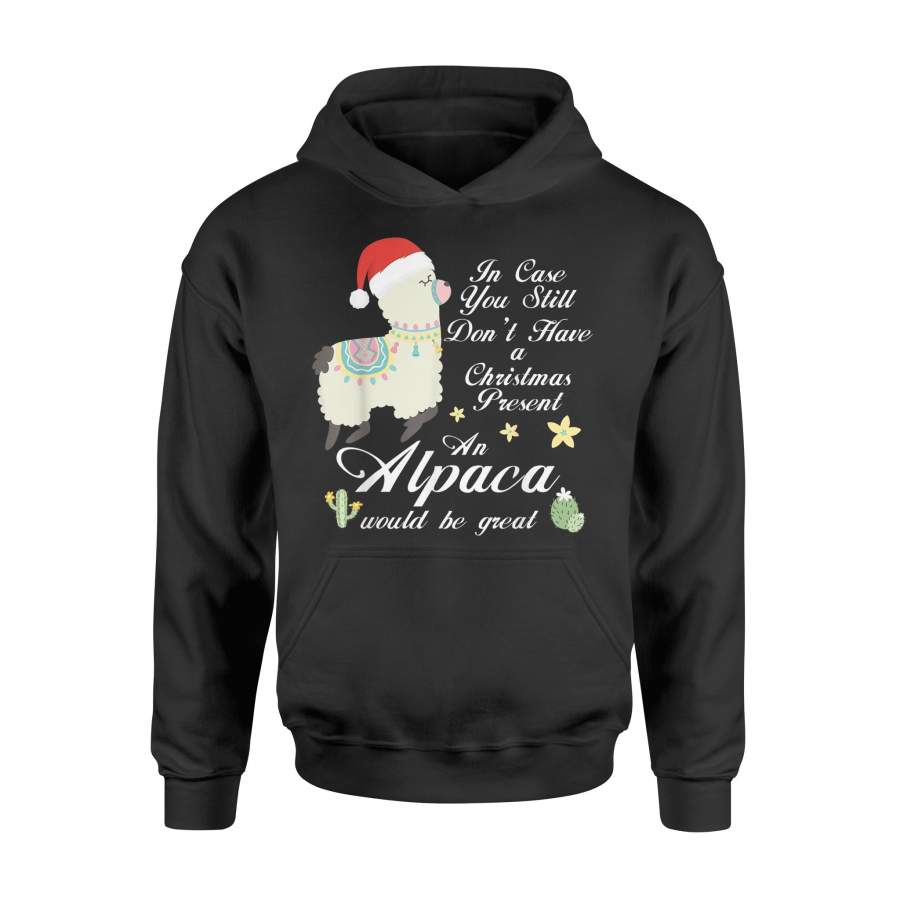 Alpaca Christmas Tshirt Animal Merry Christmas Gift Llama T-Shirt – Standard Hoodie