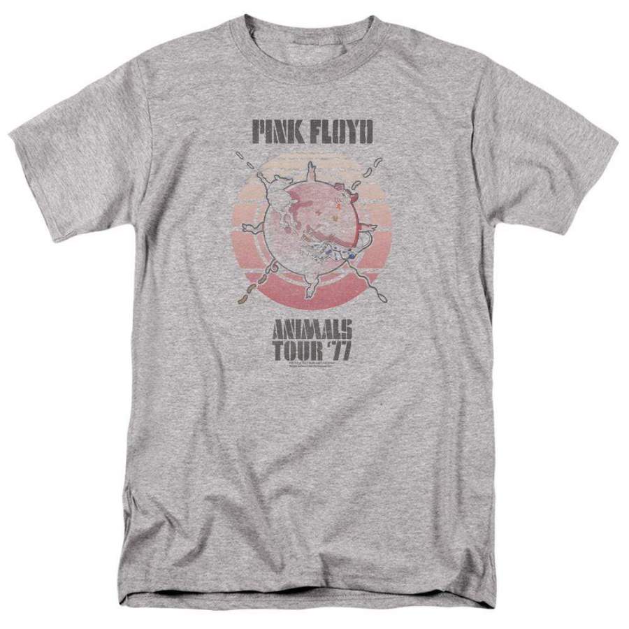 Pink Floyd Animals Tour 77 Men’s Regular Fit T-Shirt