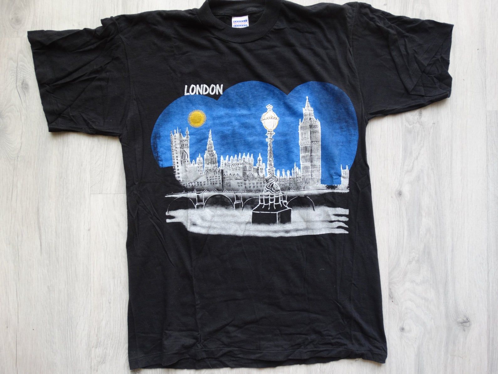 80s London Vintage Shirt Tourist Souvenir Shirt Londonbig Ben Palace Of Westminster Westminster Palace Shirt