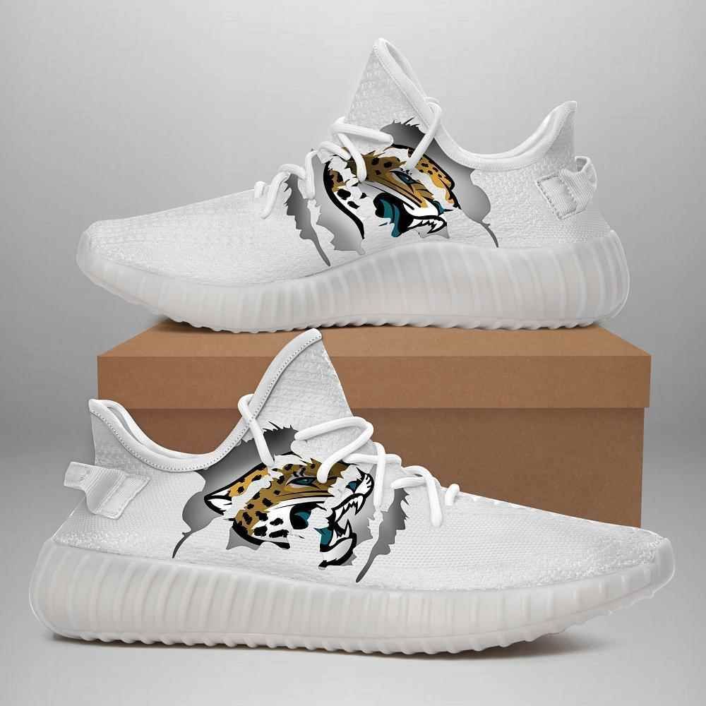 Jacksonville Jaguars Yeezy Boost Shoes Sport Sneakers