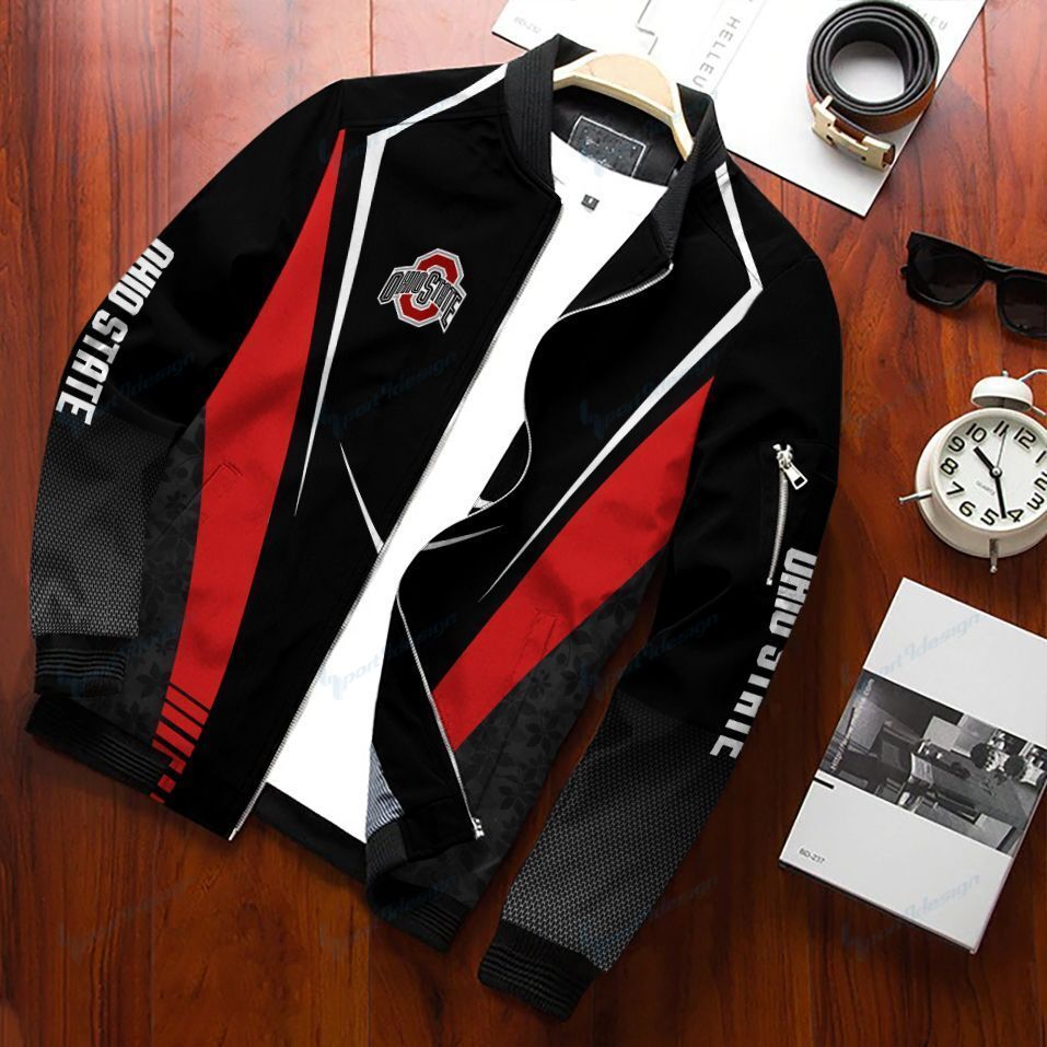 Ohio State Buckeyes Bomber Jacket 043