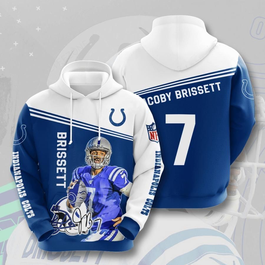 Jacoby Brissett Indianapolis Colts W24090163 Unisex 3D Hoodie Gift For Fans