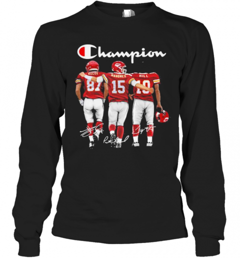 Champion Kansas City Chiefs Football Team Long Sleeve T-Shirt