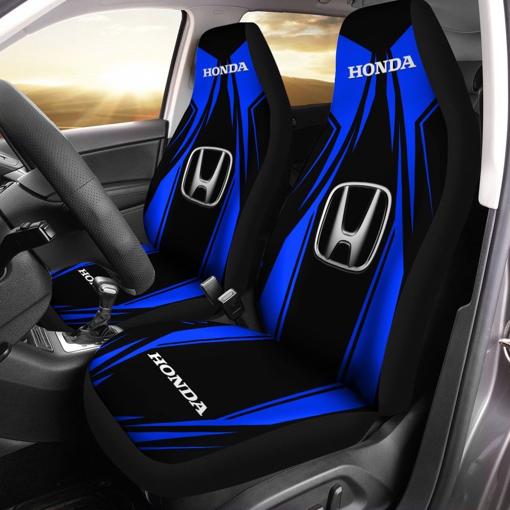 Honda Nth-Ha Car Seat Cover (Set Of 2) Ver2 (Blue)