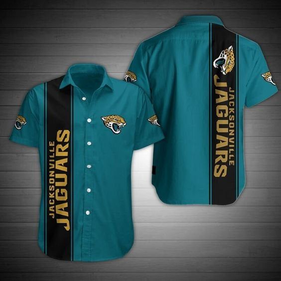 Jacksonville Jaguars Nfl Hawaiian Summer Shirt, Jacksonville Jaguars Summer Shirt, Jacksonville Jaguars Nfl Fan Hawaiian Shirt Short K96W14 - Roticstore Design