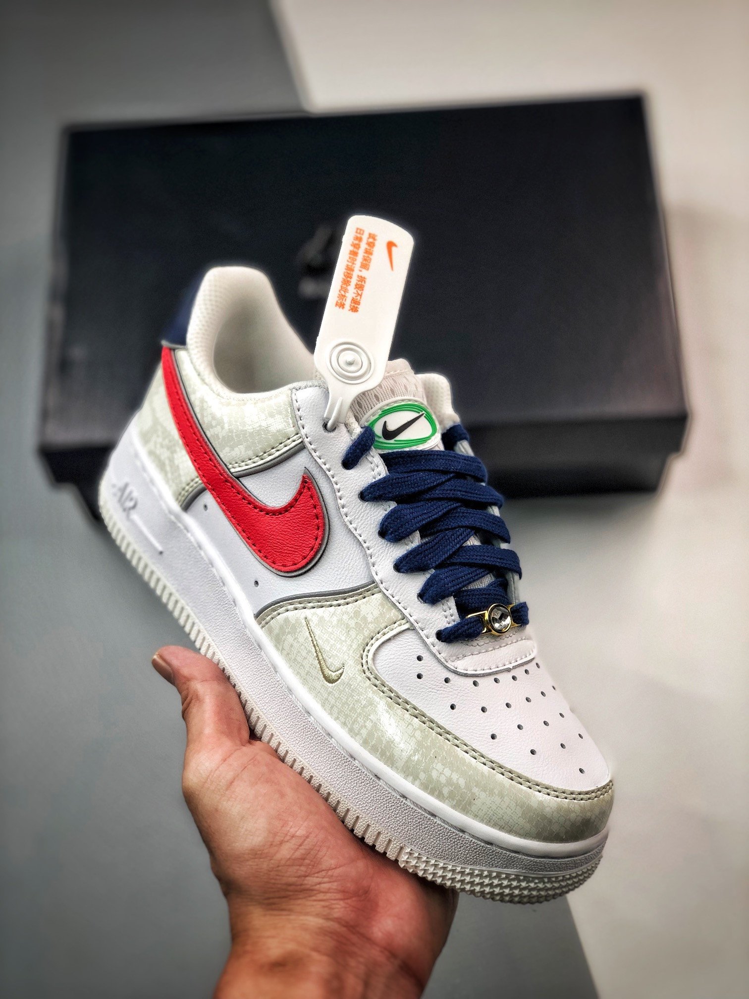 Nike Air Force 1 07 LX Just Do It WhiteUniversity Red DV1493-161 5340720