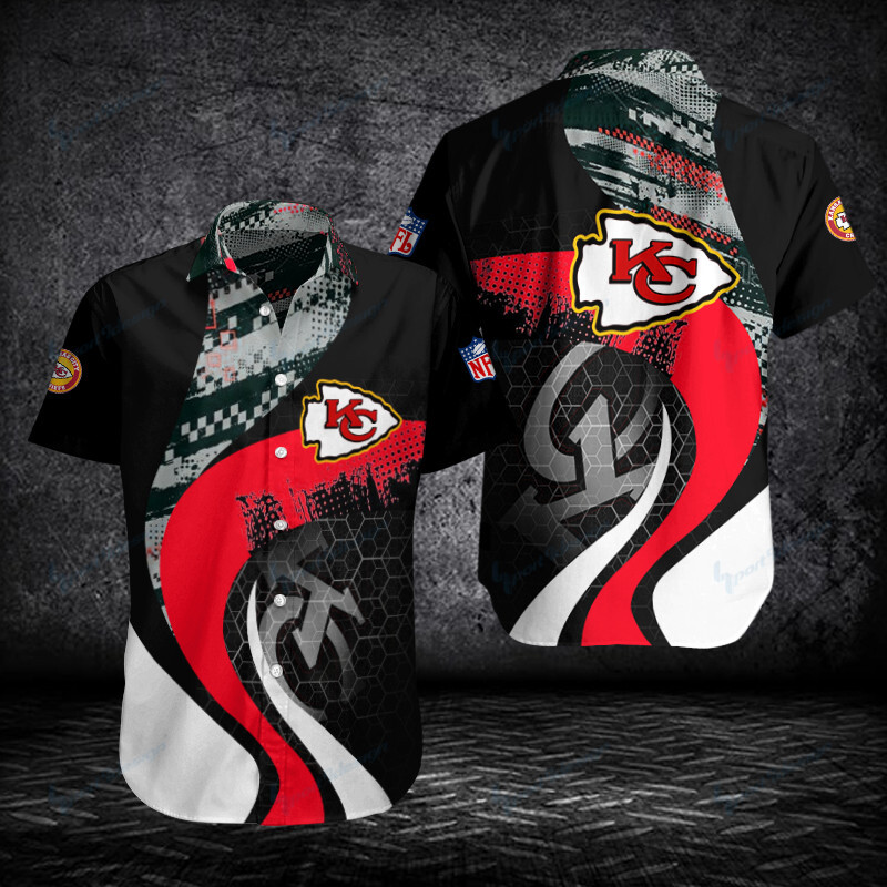 Kansas City Chiefs Button Shirts Bg208