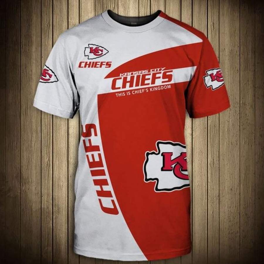 Kansas City Chiefs T Shirt 3D Short Sleeve This Is Chief’s Kingdom