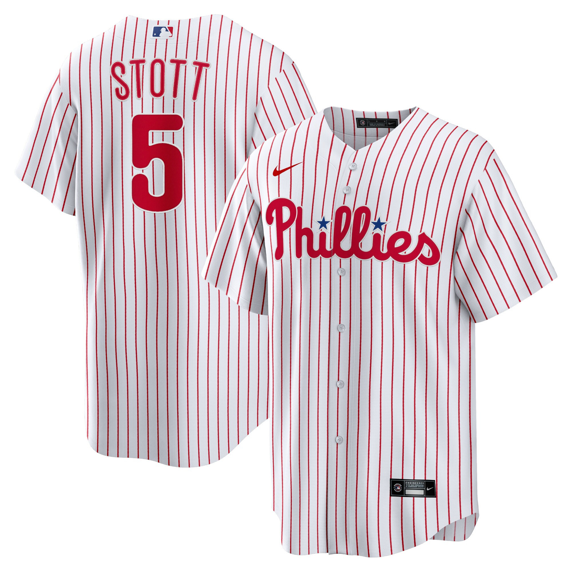 Bryson Stott Philadelphia Phillies White Jersey – All Stitched