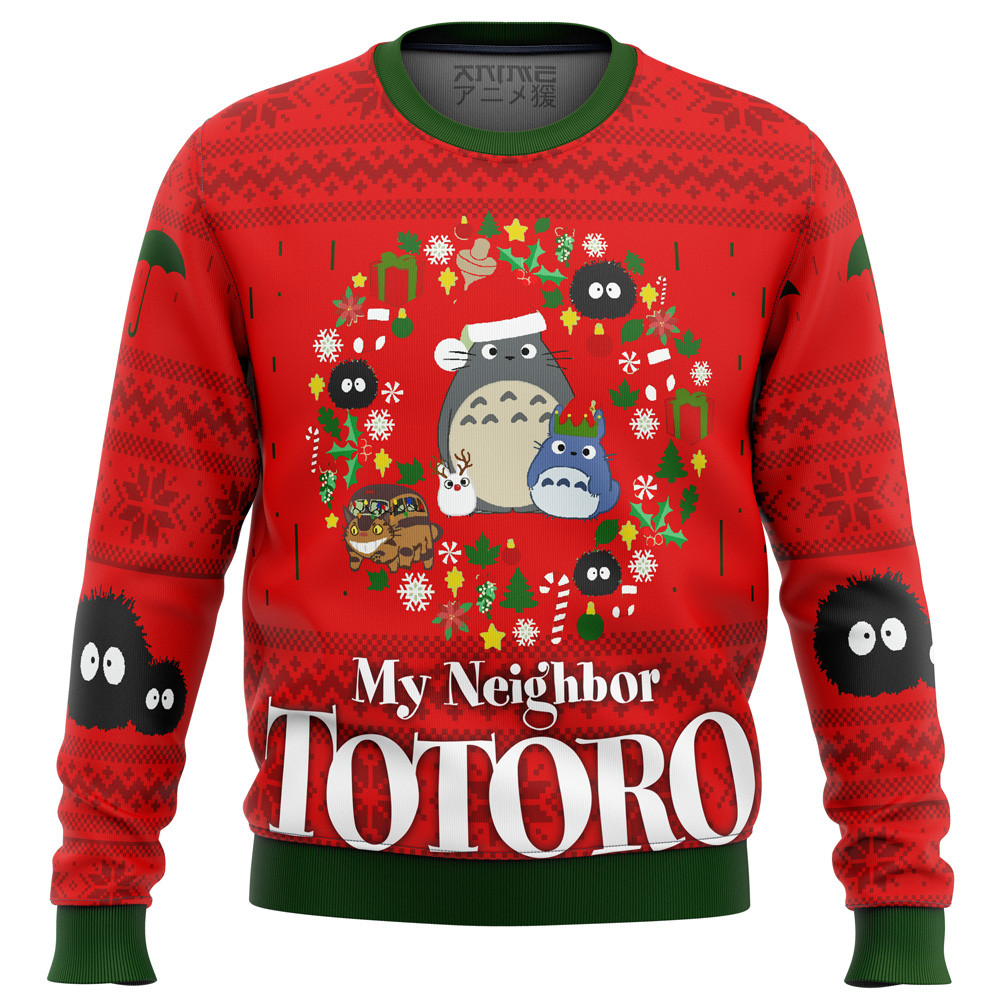 My Neighbor Totoro Christmas Ugly Christmas Sweater