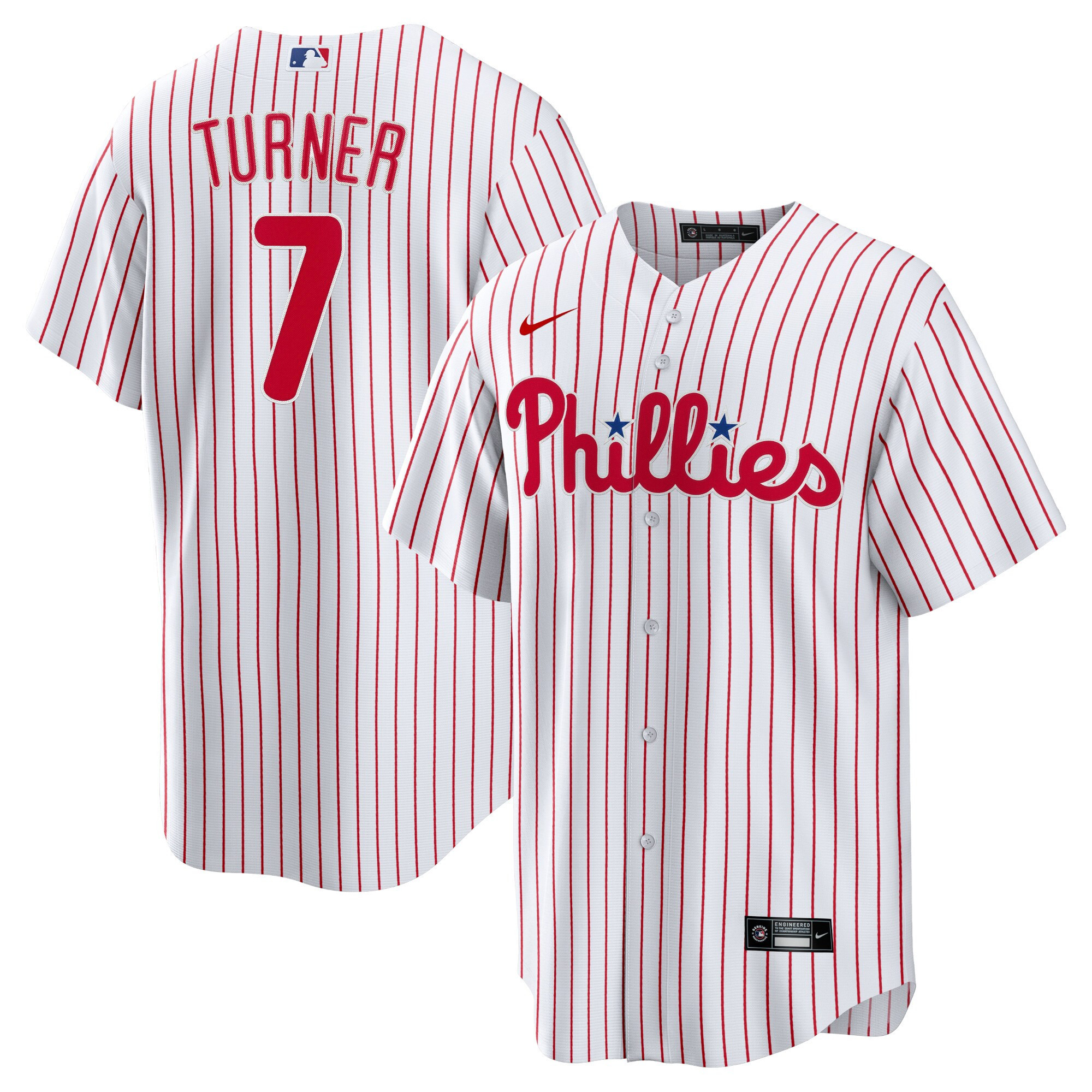 Trea Turner Philadelphia Phillies Home Jersey – All Stitched