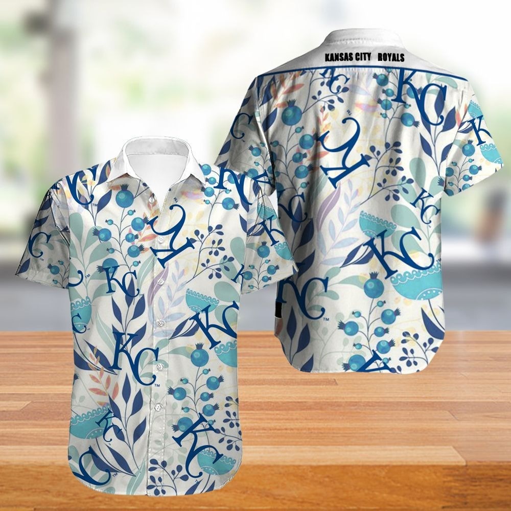 Kansas City Royals Hawaiian Shirt Flower Summer Gift For Fans