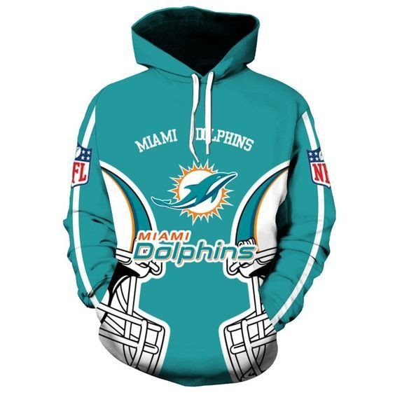 Miami Dolphins 18 Unisex 3D Hoodie Gift For Fans