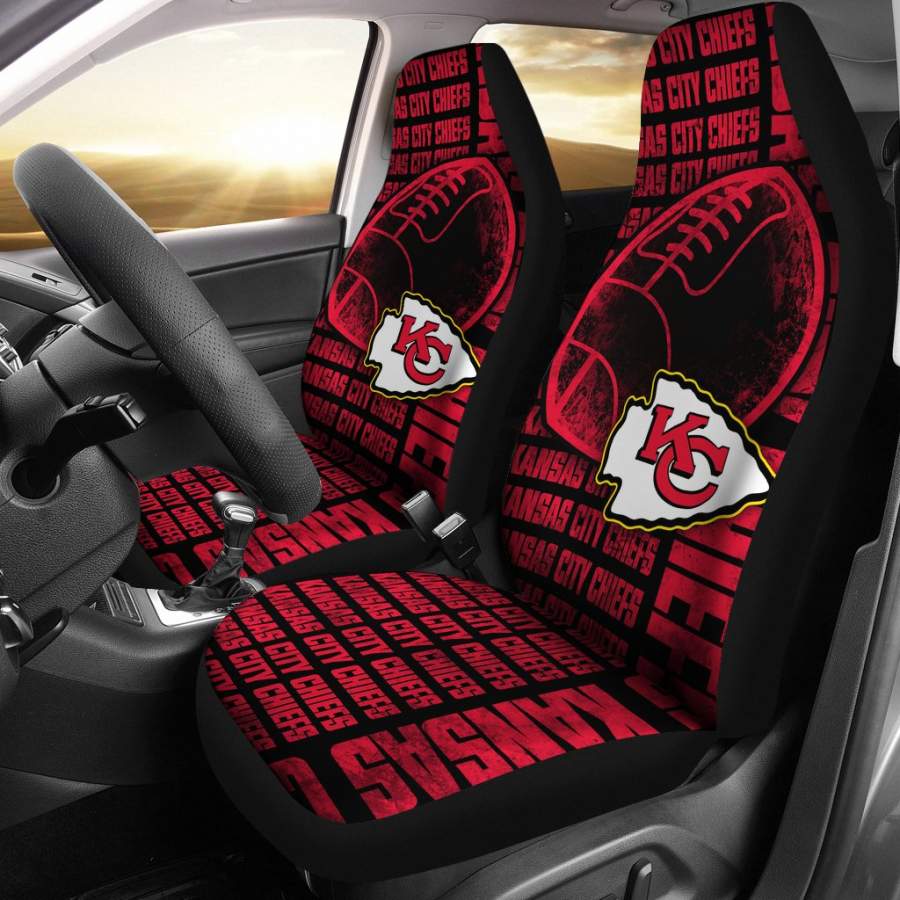 Gorgeous The Victory Kansas City Chiefs Car Seat Covers