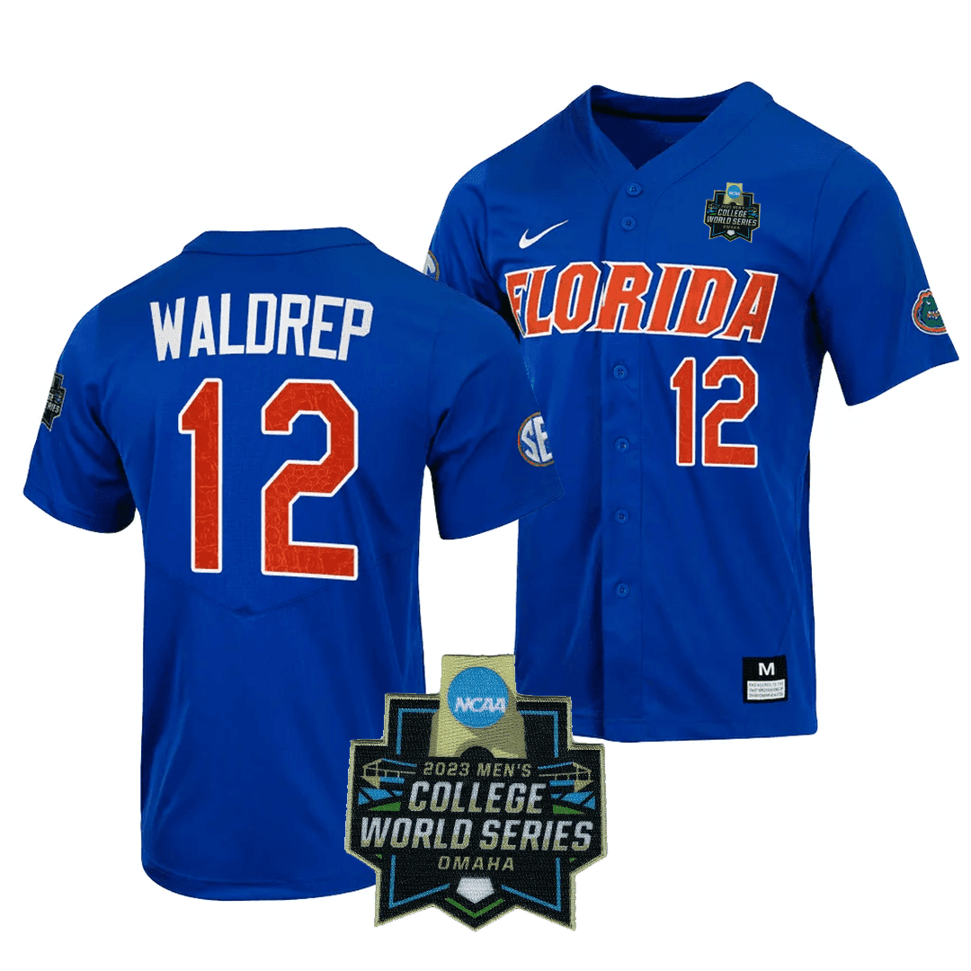 Men’S Florida Gators 2023 College World Series Jersey – All Stitched