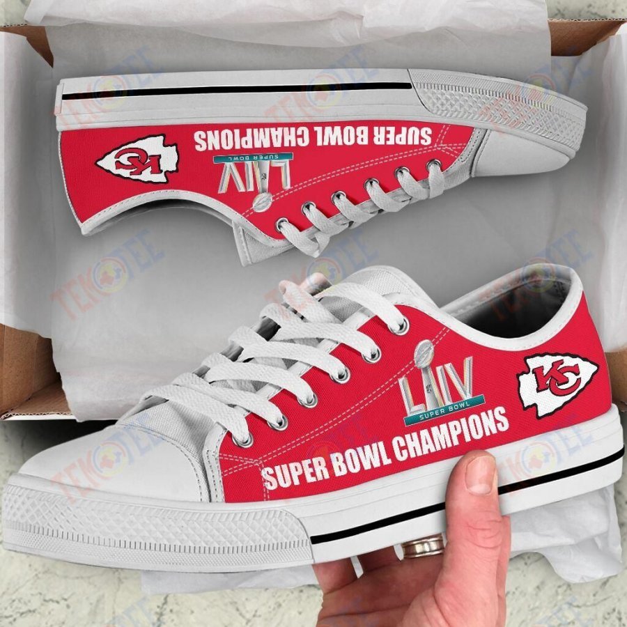 Mens Womens Kansas City Chiefs Super Bowl Liv I1D1 Low Top Shoes Custom Print Footwear Converse Sneakers TMT769