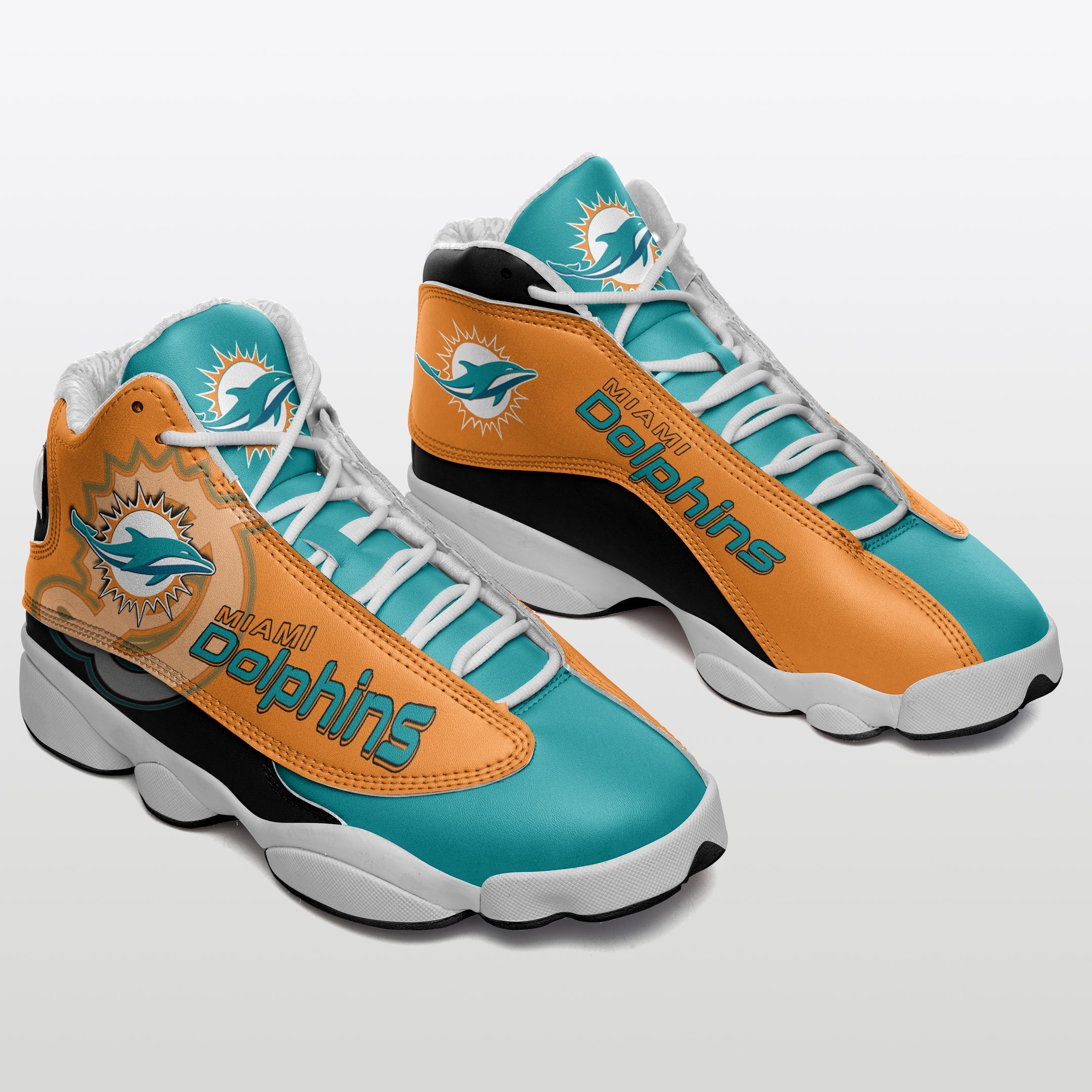 Miami Dolphins Air JD13 Sneakers 364