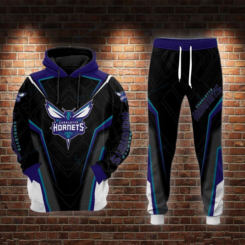 Charlotte Hornets Joggers/ Hoodie 497