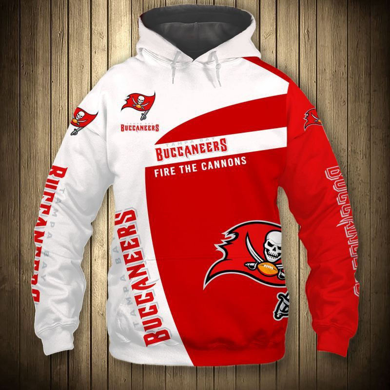 Tampa Bay Buccaneers Fire The Cannons And 87 Unisex 3D Hoodie Gift For Fans