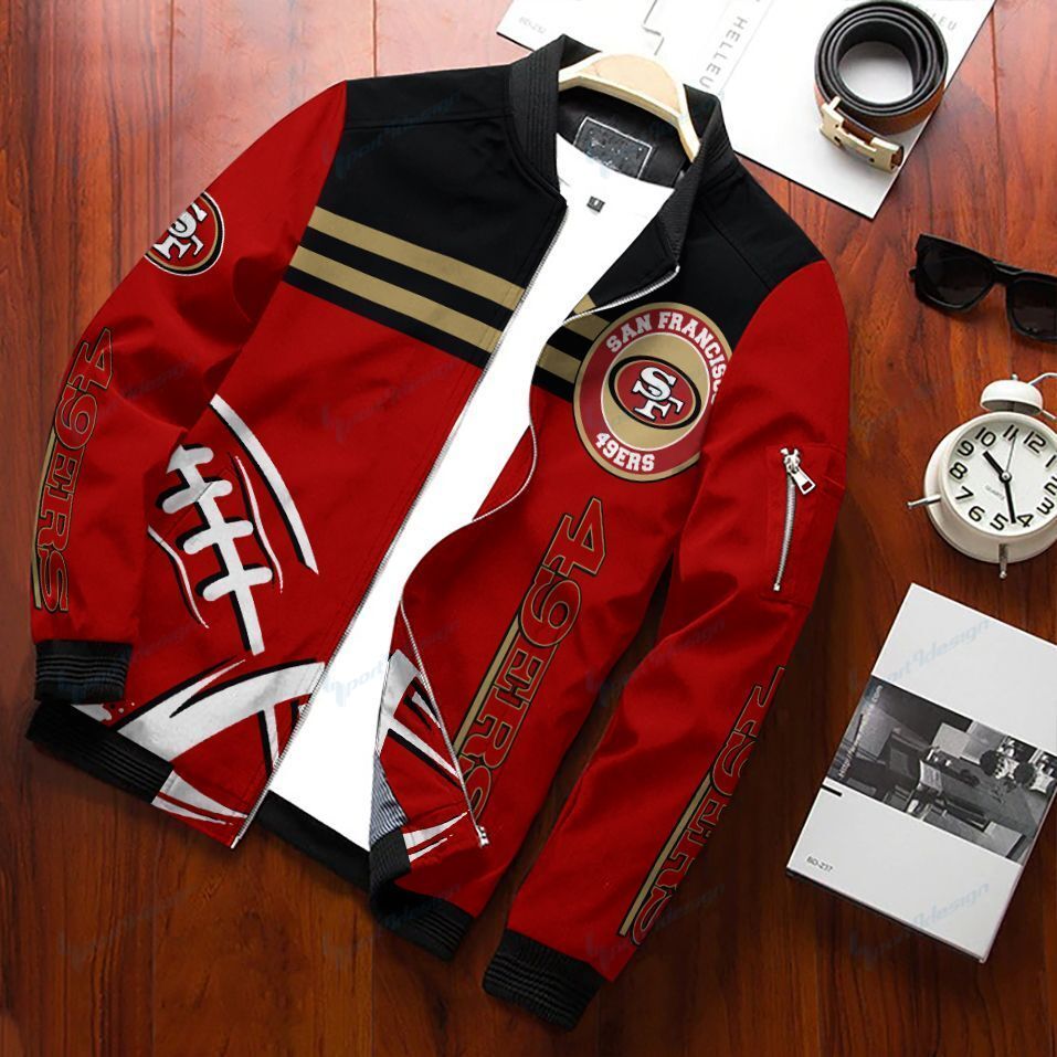 San Francisco 49ers Bomber Jacket 023