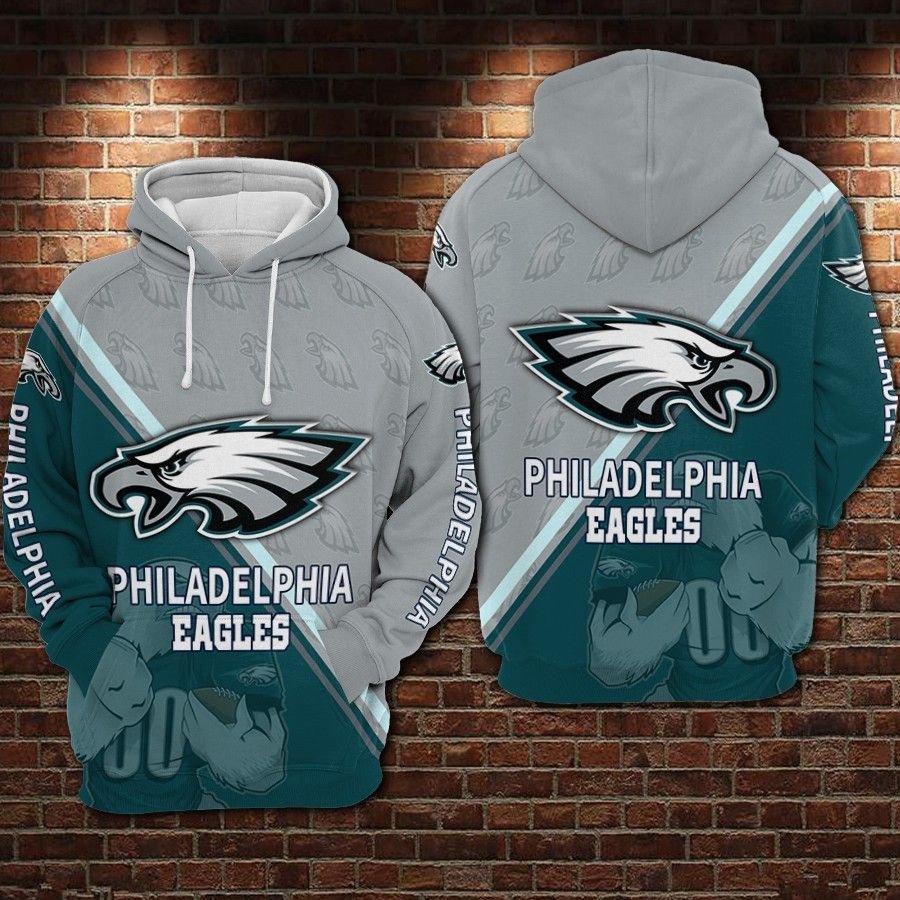 Philadelphia Eagles 22 Unisex 3D Hoodie Gift For Fans