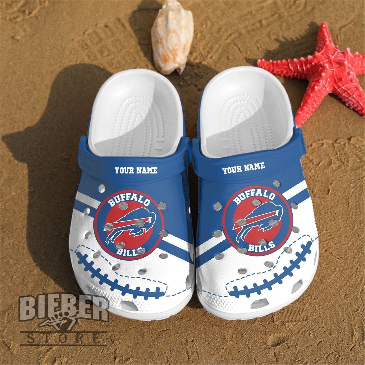 Personalized Buffalo Bills Crocs Clog Shoes